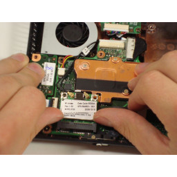 Разборка беспроводного модуля Compaq Mini 110